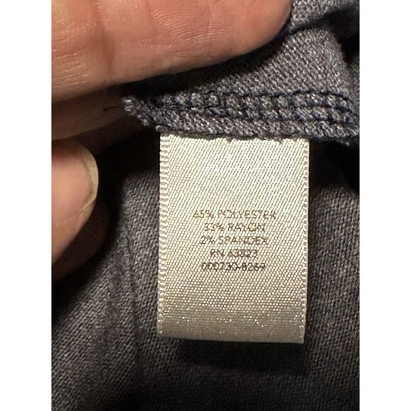 Christopher & Banks Blue & White Striped 3/4 Sleeve Top P/XL - Picture 7 of 11